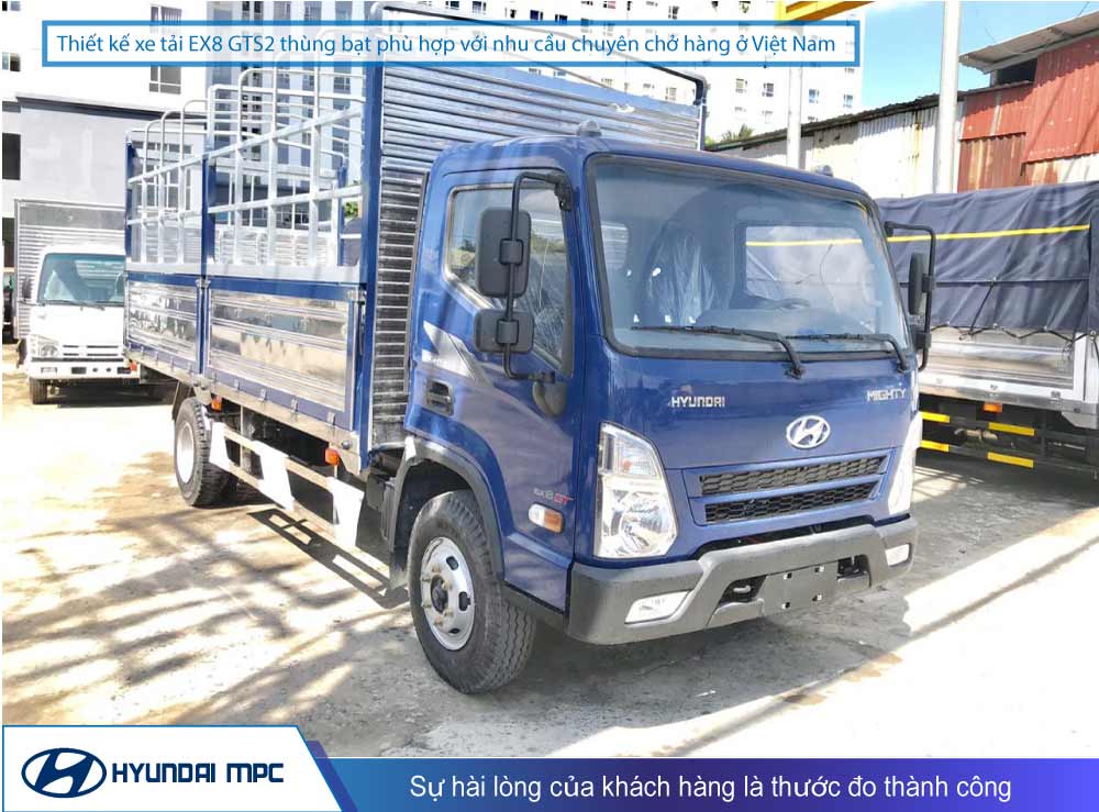 Xe tải Hyundai Mighty EX8 GTS2 thùng mui bạt